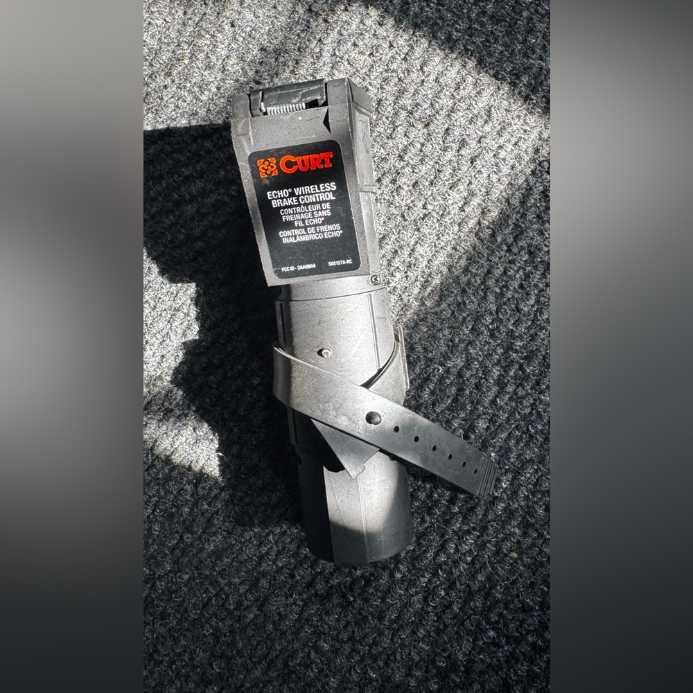 CURT Echo Wireless Brake Controller in Black